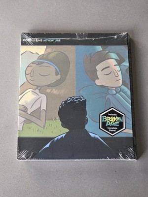 Double Fine Adventure Blu-ray 3-Disc Set + DVD Broken Age OOP New Sealed (2016)