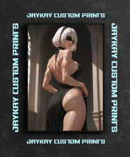 Sexy 2B Nier: Automata Square Enix Video Game Poster Print - No Frame