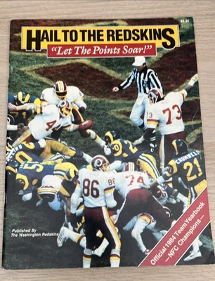 Washington Redskins 1984 Official Yearbook - Image 1 of 4