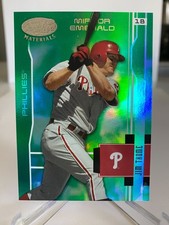 2003 Leaf Certified Materials 'Emerald Mirror' Jim Thome #140 serial'd 2/5 HOF