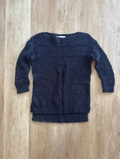 Ann Taylor LOFT Knit Sweater, Lightweight, Navy Blue, 3/4 Sleeve, XS, NWOT