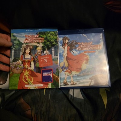 The Saint's Magic Power Is Omnipotent Season 1 And 2 Blu-Ray Anime English OOP