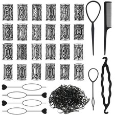 Geosar 24 Pcs Norse Vikings Runes Hair Beard Beads for Bracelets Necklace Access