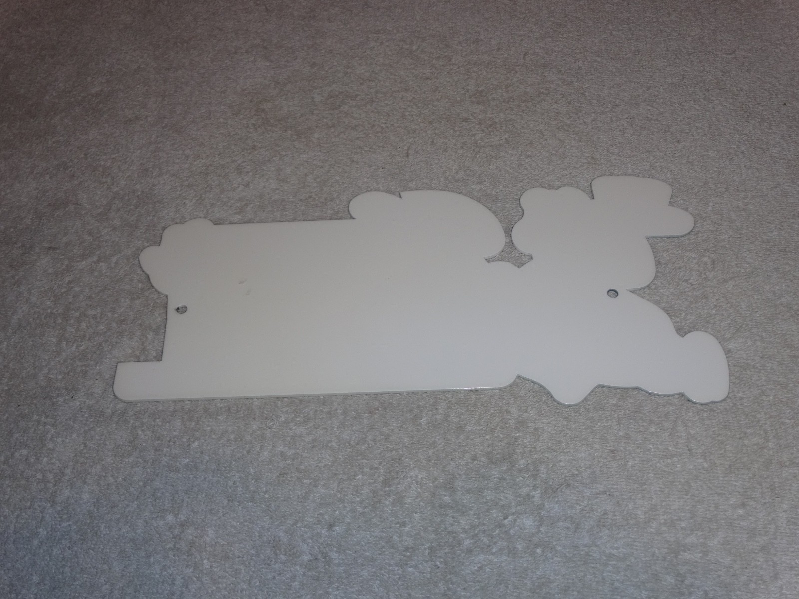 VINTAGE HAMM'S BEER BEAR SERVING HAMMS 1' METAL SKY BLUE WATER GASOLINE OIL SIGN