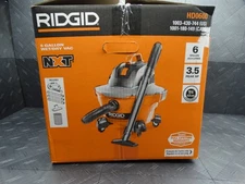 RIDGID HD0600 6 Gallon 3.5 Peak NXT Wet / Dry Shop Vac HD0600