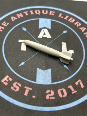 #ad GI Joe ARAH. 1986 Tomahawk. Parts. Small Missile Bomb. Color Correct $3.00