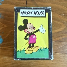 Vintage Mickey Mouse Disney Card Game Pre-1968