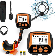 Metal Detector for Adults-10'' IP68 Waterproof Search Coil with New Upgraded DSP