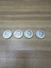 Lot of 4 - 40% Silver JFK Kennedy Half Dollars 1965, 1966, 1967, 1968