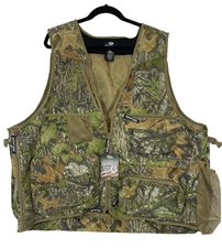 Mossy Oak Turkey Thugs Camo Hunting Vest Mens NWT Sz 2XL READ