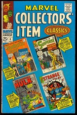 Marvel Collectors' Item Classics #6 Very Nice Silver Age Marvel Comic 1966 FN