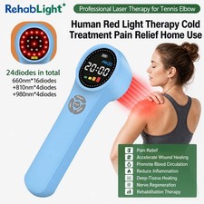 1760mW Cold Laser Therapy Device 24 Diode for Arthritis Knee Pain Relief Home