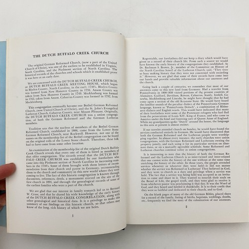 Dutch Buffalo Creek Meeting House Bethel Bear Creek UCC Hardcover Book 1974 - Picture 14 of 24
