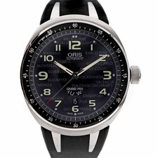 Reloj Oris 01 635 7589 7084 Grand Prix Edición Limitada Titanio Negro