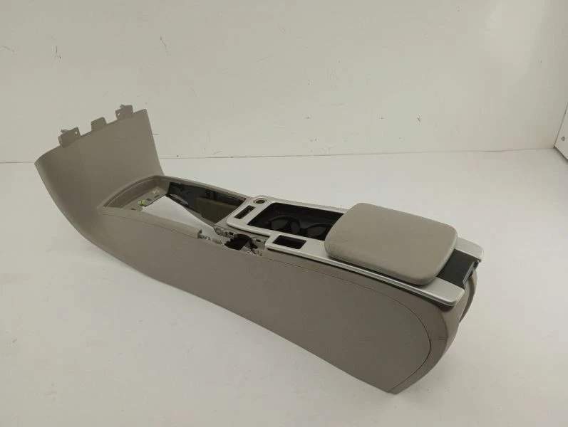 Contenedor de almacenamiento de consola central delantera beige para Volvo V50 S40 2008-2013 Foto 3 de 4