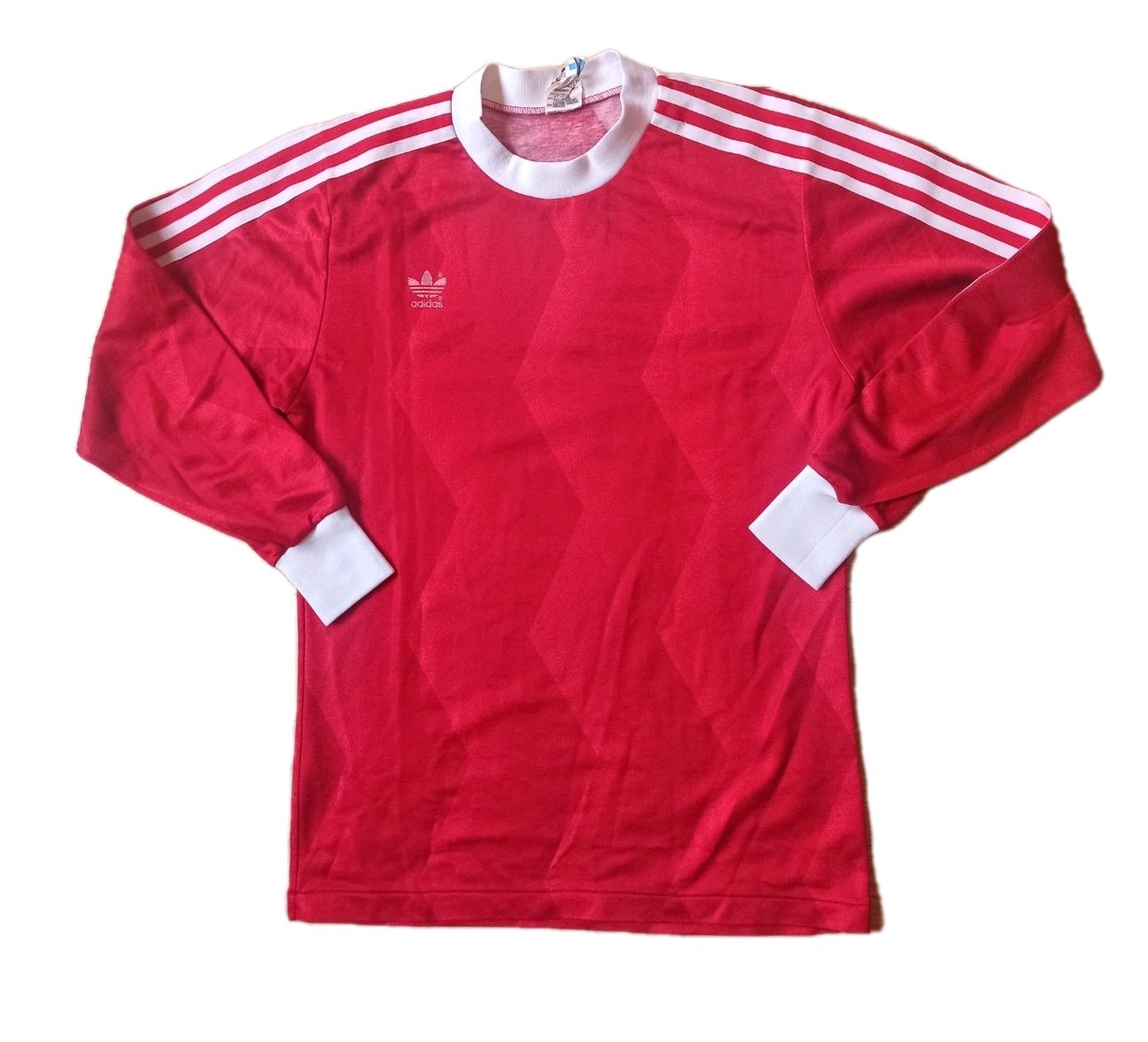 Adidas 1987/1988 Vintage Jersey Jersey FC Bayern Template West Germany Red 80s S