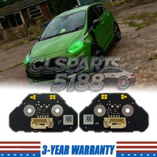 2 placas LED de luz diurna DRL verde para FORD FIESTA ST-3 MK8.5 2022+