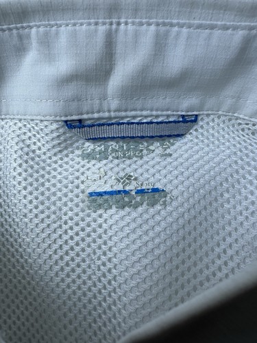 Columbia PFG Shirt Mens XXL White Short Sleeve Fishing Vented - Picture 4 of 17