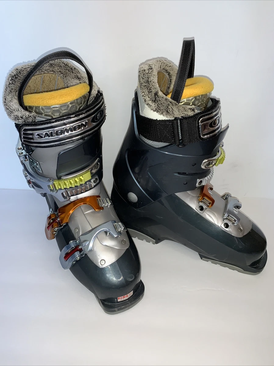 kamp Surrey Senator SALOMON Irony 7.5 My Custom Fit Sport Ski Boots Women size 7.5 (25.0)  Black, Red | eBay