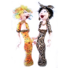 Cloth Art Doll Paper Pattern Jude by Jill Maas