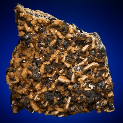 Galena and Silver on Siderite and Barite White Raven Mine, Colorado 1800-065