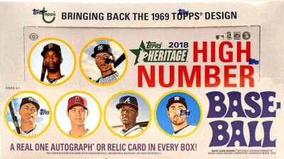 2018 Topps Heritage High Number Base Numbers 501-700
