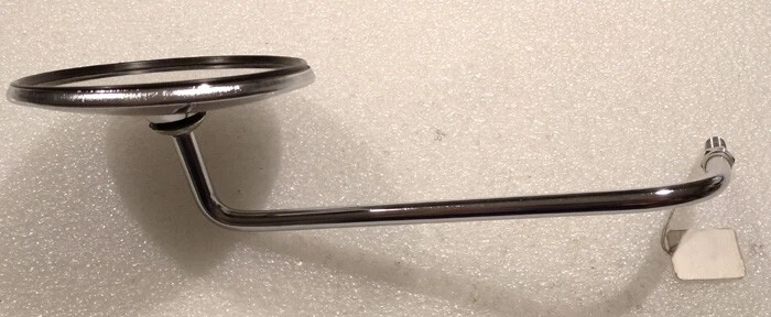 SPECCHIO CROMATO DESTRO ATTACCO M10 OMOLOGATO LUNGH 220 COPP 120 7029 - Immagine 3 di 4