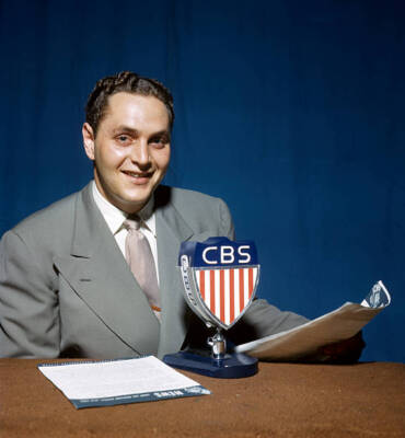 Dan Seymour Producer For Cbs Radio Mr Seymour 2 Tv Radio Old Photo