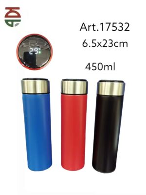 Thermos Isotherme Aluminium 500ml - Bouteille De Camping - Générique