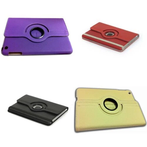 Lector de libros electrónicos y Tablet Cuero sintético Apple plegable Folio casos Folios Para Apple iPad Mini 3