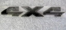 New 2010-2018 Dodge Ram 1500 4x4 3-d Black Tailgate Emblem Oem Mopar