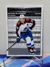 2023-24 Upper Deck Series 1 Hockey NATHAN MACKINNON #SB-3 STAT BOX FILLERS