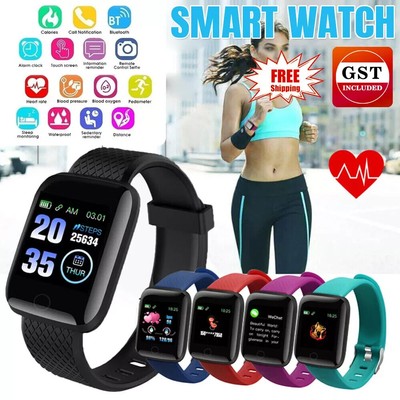 Smart Watch Men Women Fitness Tracker Blood Pressure Heart Rate Sport Watches