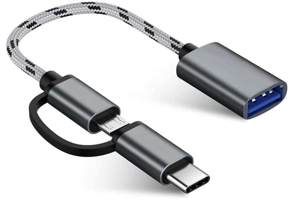Cable adaptador OTG adaptador USB C a USB Hesty