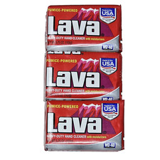 3 Pack Lava Pumice Powered Heavy Duty Hand Cleaner With Moisturizers 5.75oz