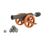 Ostheimer Kinderkram 5540516 Cannon Large with 10 Bullets for Ship Ark NEW