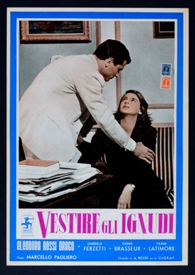 P9 FOTOBUSTA VESTIRE GLI IGNUDI, FERZETTI, ROSSI DRAGO, LATIMORE ...