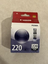 Canon PIXMA 220 Black Ink Cartridge OEM Genuine iP3600/iP4600