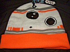 Star Wars BB8 The Force Awakens Droid Disney Character Beanie Hat Rebel Alliance
