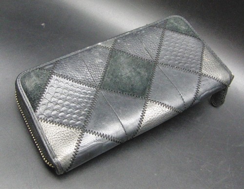 Coach Black Leather Wallet Purse Coin Pocket with 12 Card Holders Notes & Coins - Picture 7 of 7