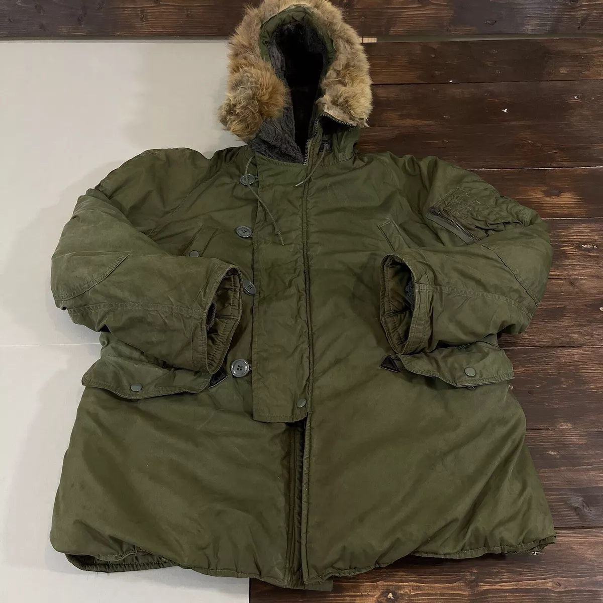 Green snorkel best sale parka