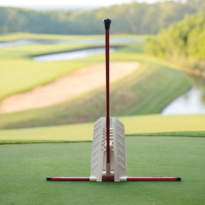 Japan portable mini golf swing flat exercizer base ADAPTS indicator rod