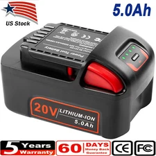 20V For Ingersoll Rand IQV20 5000mAh BL2012H Li-ion Battery BL2010 BL1203