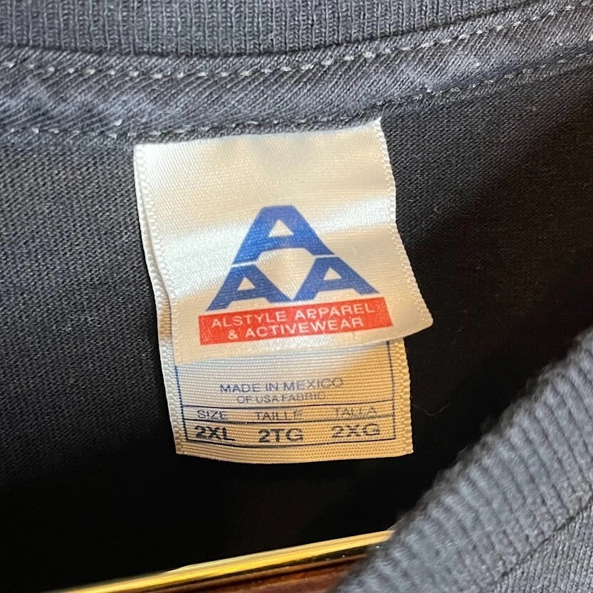 Camiseta Alstyle Para Hombre 2XL Negra Joe Grine Clothing Co Jamaica Deporte Retro HipHop Foto 4 de 4