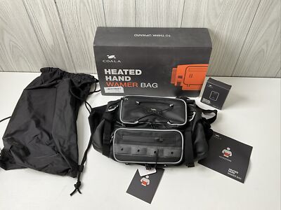 COALA Heated Had Warmer Bag - Soft Lining - Zippered Pockets - 5000mAh
