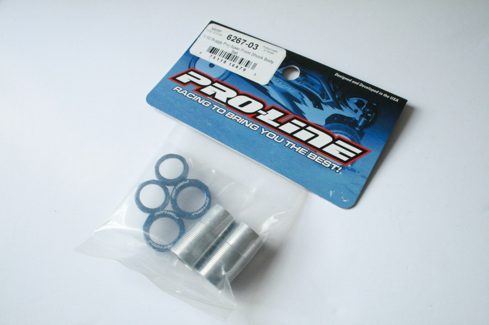 Proline 1:10 Buggy Pro-Spec Front Shock Body Set - 6267-03