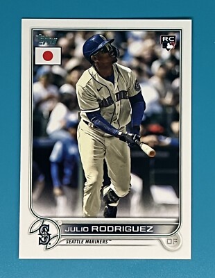 2022 Topps Japan Edition - #2 Julio Rodriguez Seattle Rookie | eBay
