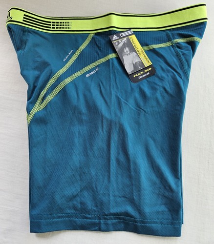 Adidas Men's Boxer Briefs L 36-38 Blue Green Gray Performance Climacool Flex 360 - Picture 8 of 35