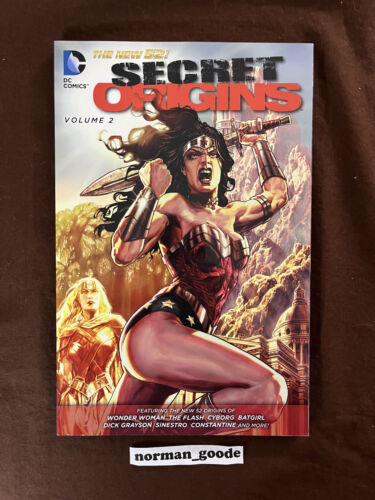 Secret Origins vol. 2 *NEW* Trade Paperback Wonder Woman New 52 DC Comics - Picture 1 of 2