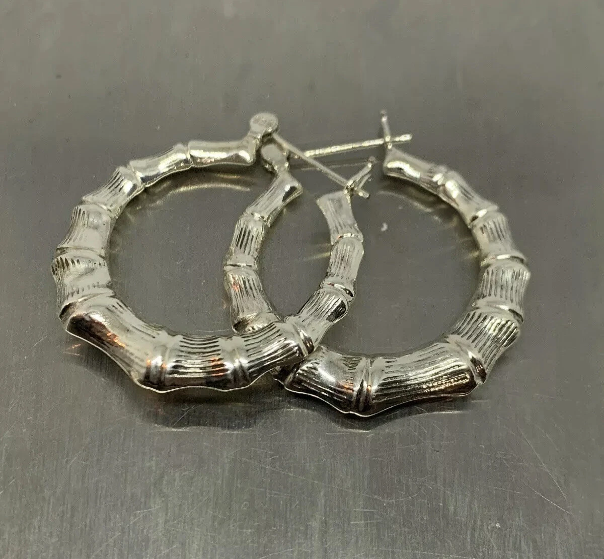 Bone on sale hoop earrings